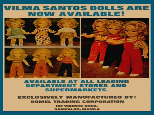 VIlma Santos Dolls - Circa 1970s