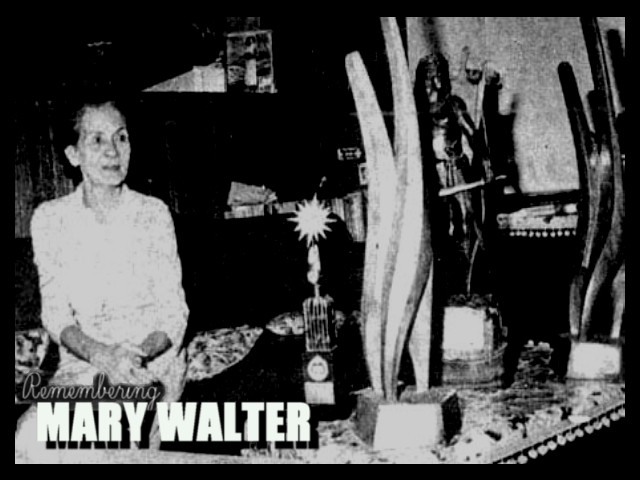 ARTICLES – Remembering Mary Walter 5 | Star For All Seasons