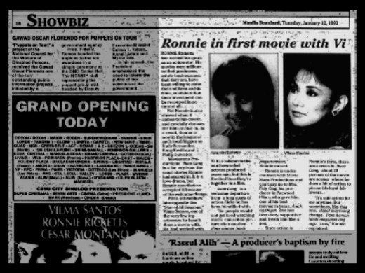 ARTICLES - Brief Articles Ronnie Rickets